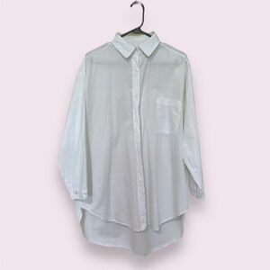 White button down shirt